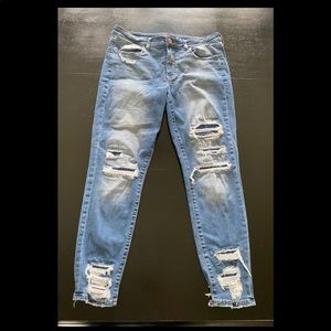 American Eagle Distressed Jeggings